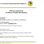 Männertraining 04.03. bei Badenia Feudenheim